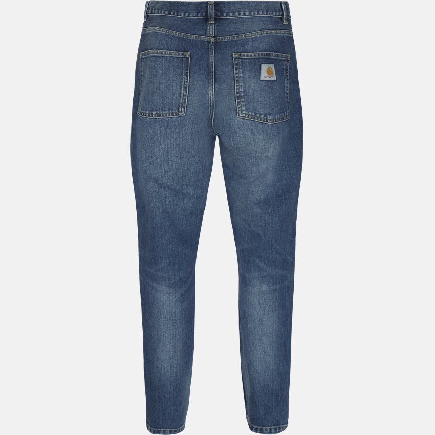 Carhartt WIP Jeans NEWEL PANT. I024905 BLUE MID WORN WASH